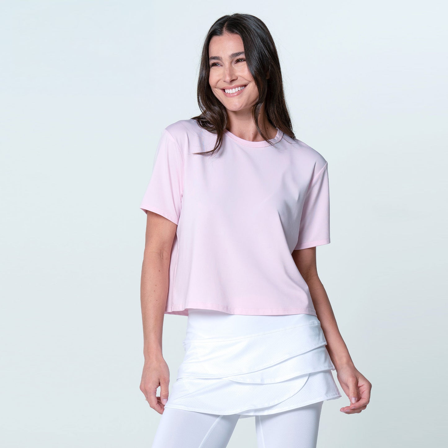 Lucky in Love Power Box T-shirt Damer - lyserød