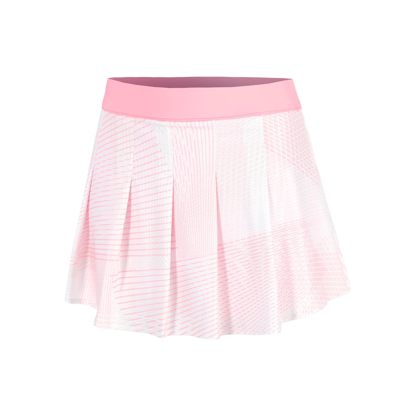 Lucky in Love Spin Around Pleat 13.5in Nederdel Damer-Rosa,Hvid