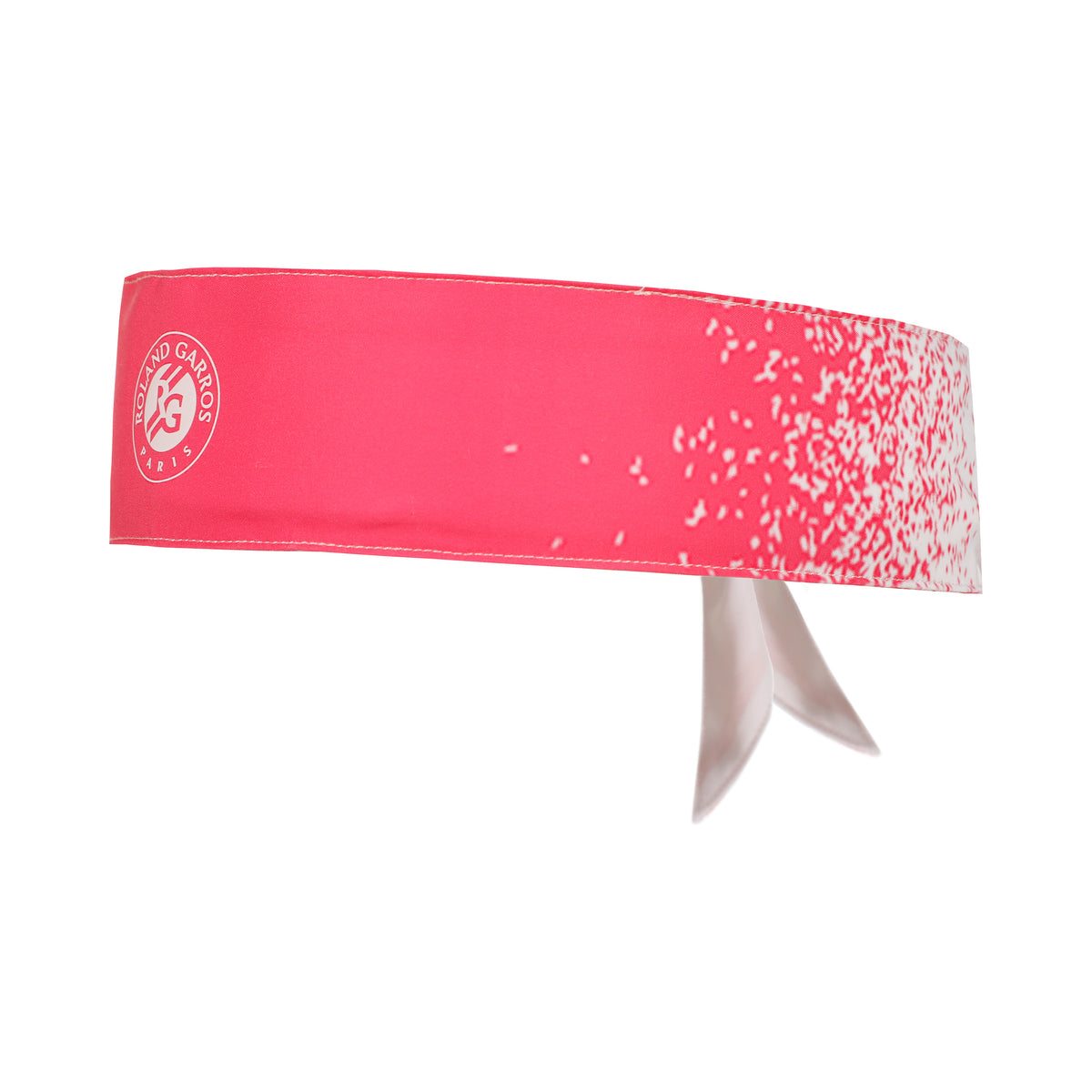 Roland Garros Roalnd Garros Performance Bandana Unisex - hvid, rosa