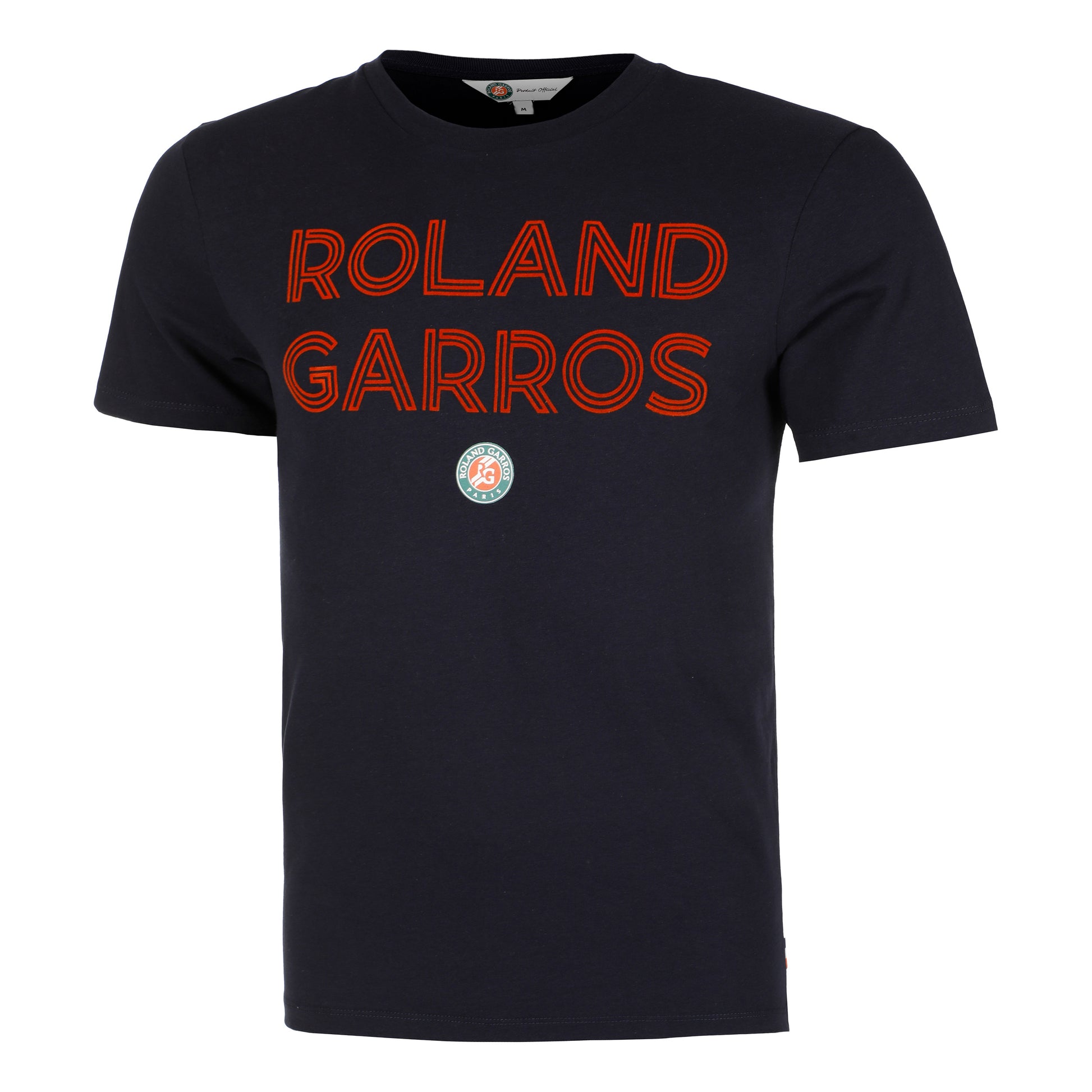 Roland Garros Roland Garros T-shirt Herrer - mørkeblå,