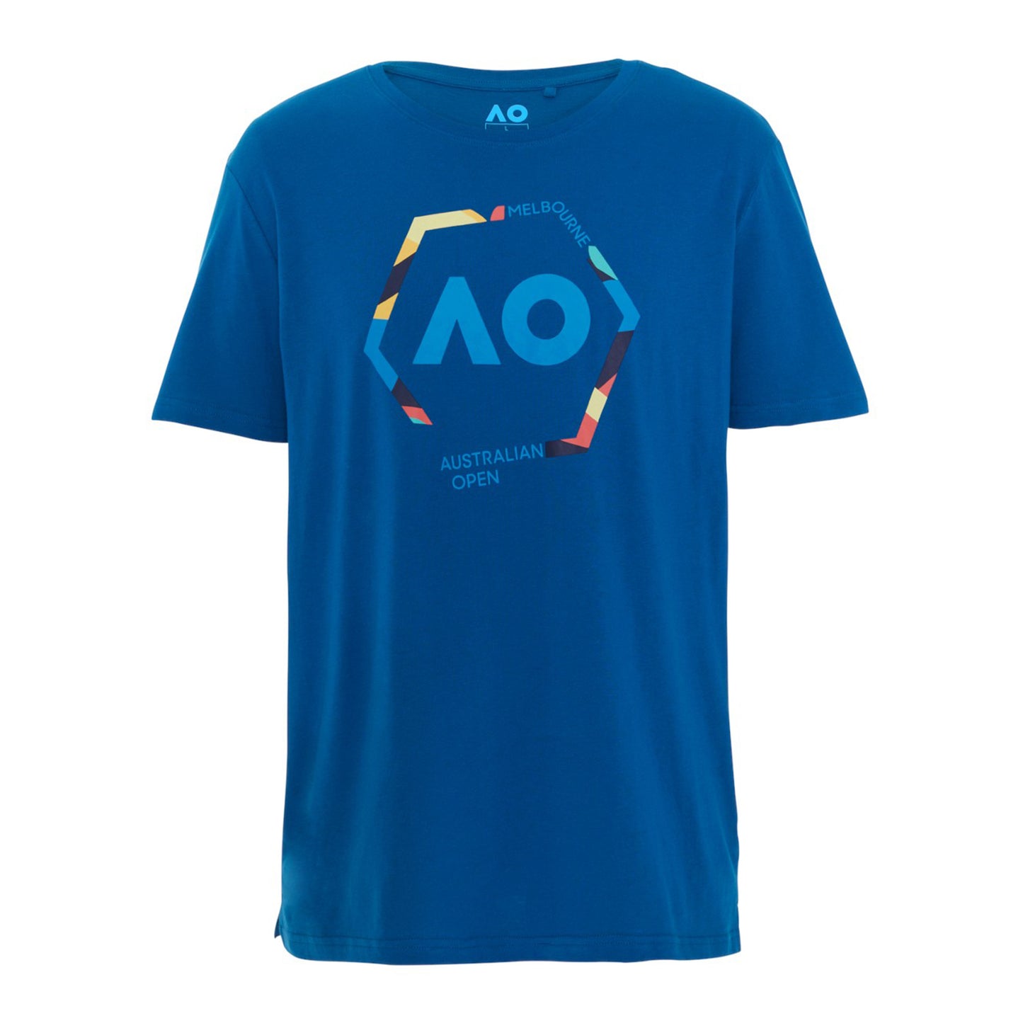 Australian Open Round Logo T-shirt Herrer - blå, flerfarvet