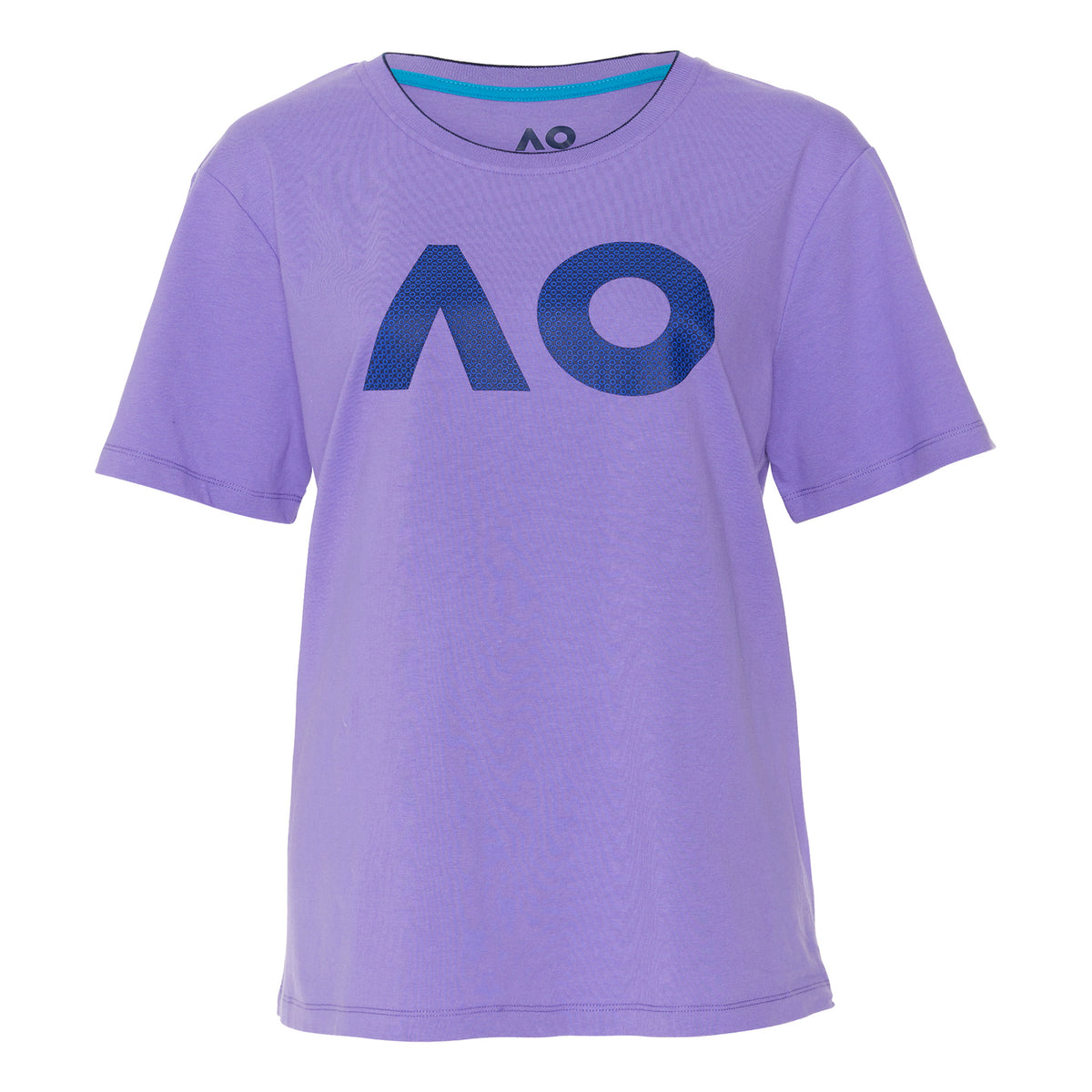 Australian Open AO Stack Print Core Logo T-shirt Damer - lilla,