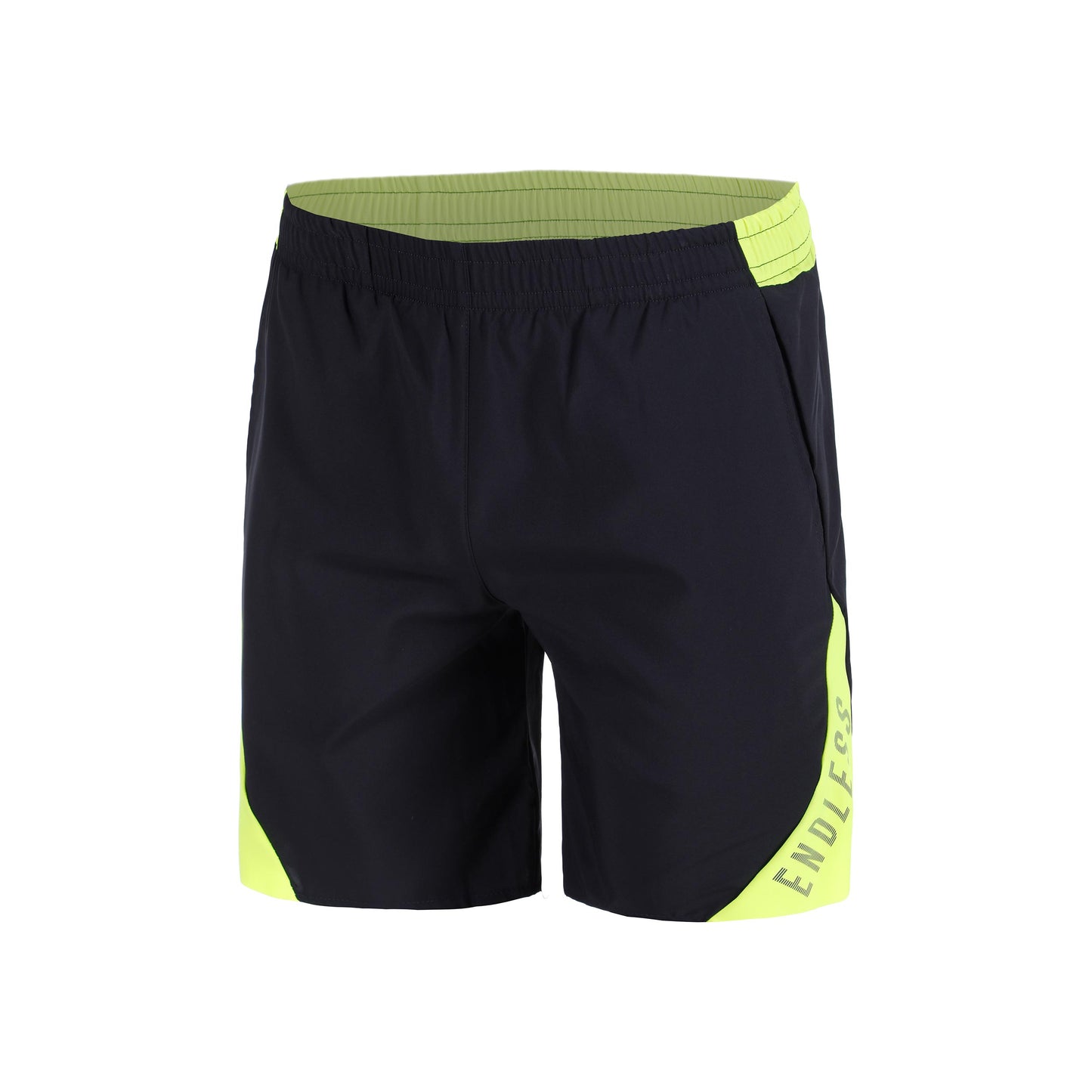 Endless Phoenix Shorts Herrer - sort, neongul