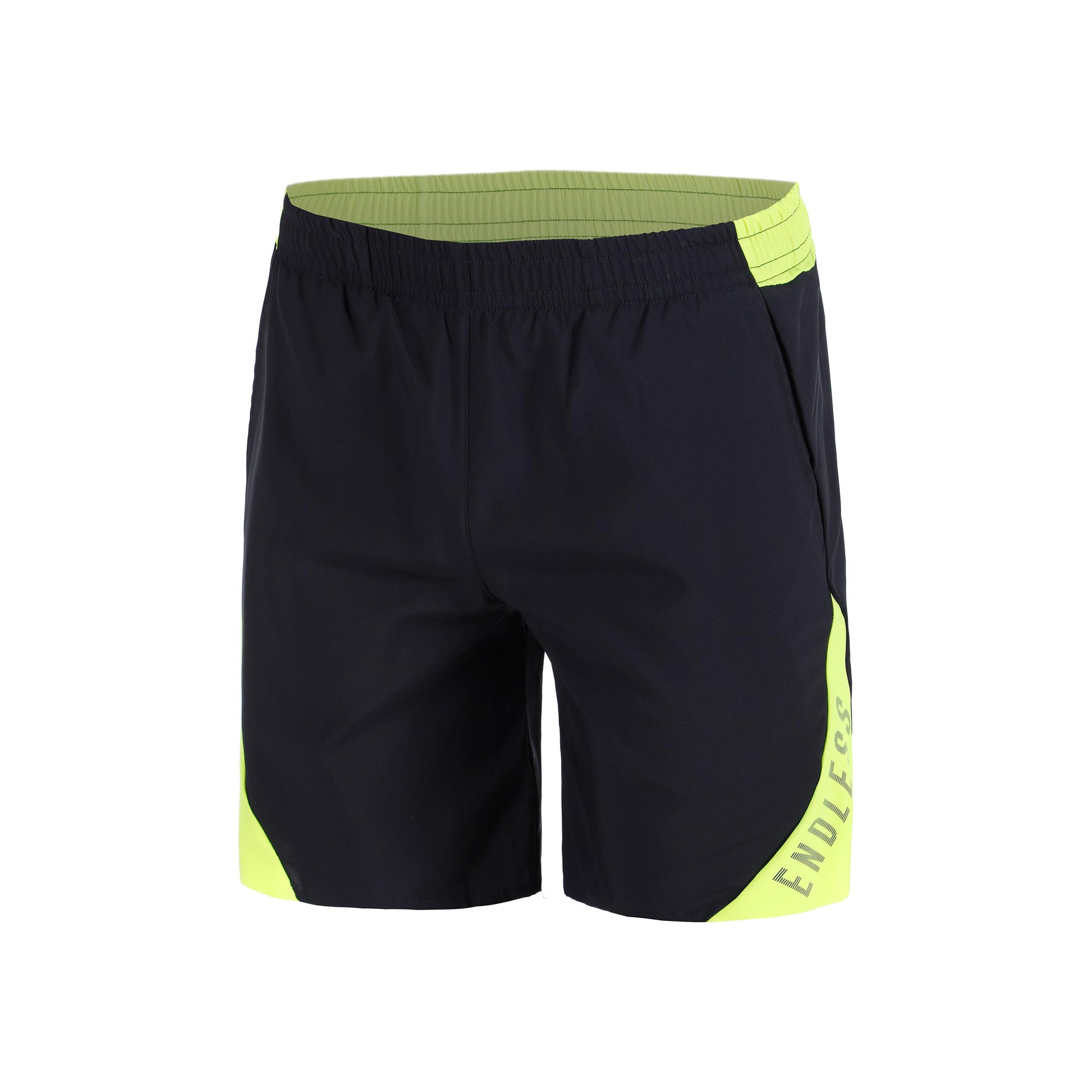Endless Phoenix Shorts Herrer - sort, neongul