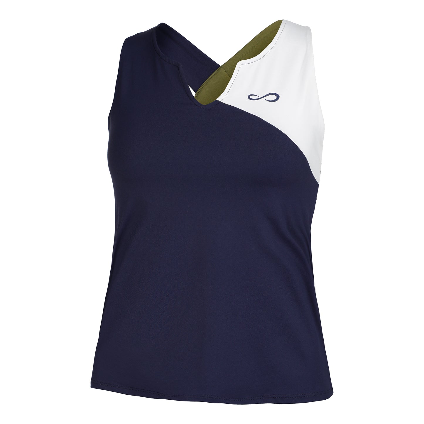Endless Bliss Tanktop Damer - mørkeblå, hvid