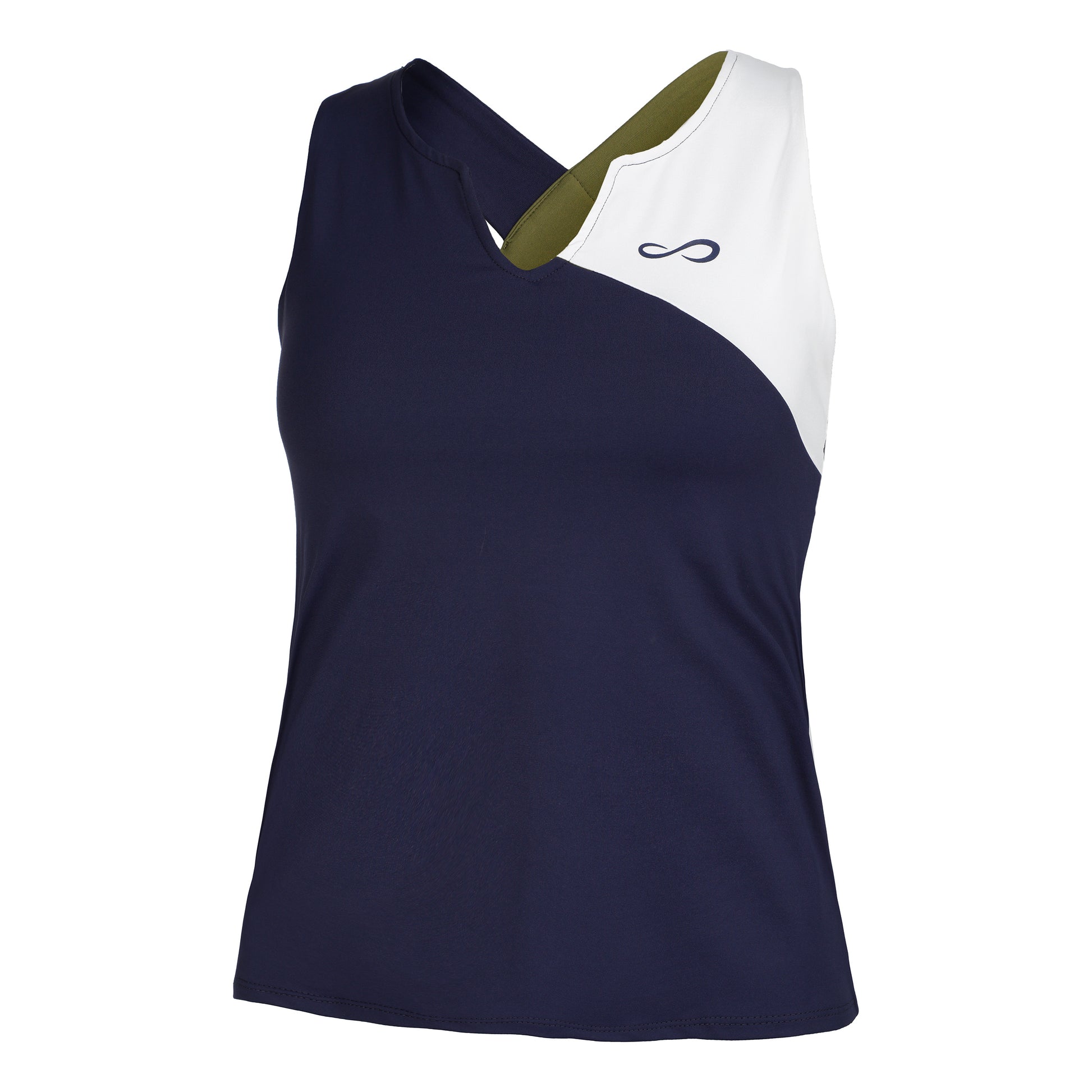 Endless Bliss Tanktop Damer - mørkeblå, hvid