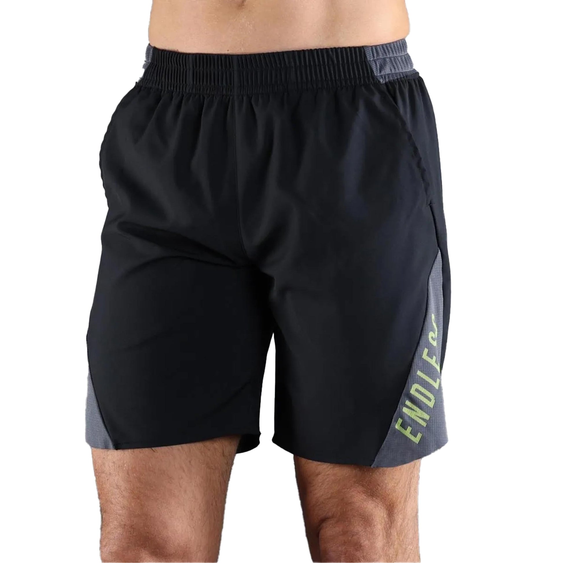 Endless Phoenix Shorts Herrer - sort, gul