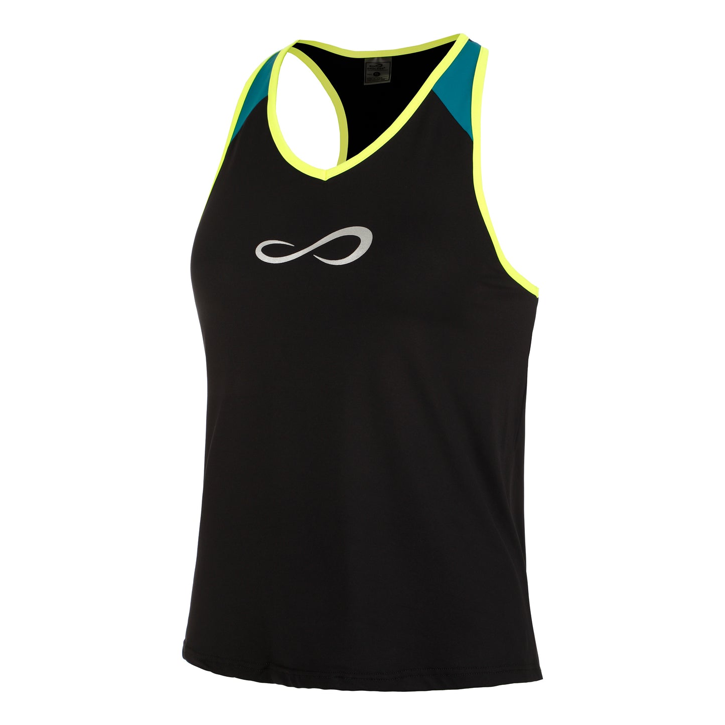 Endless Speed V Tanktop Damer-Sort,Petrol