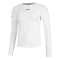 Drew Shirt, langærmet Damer - hvid,