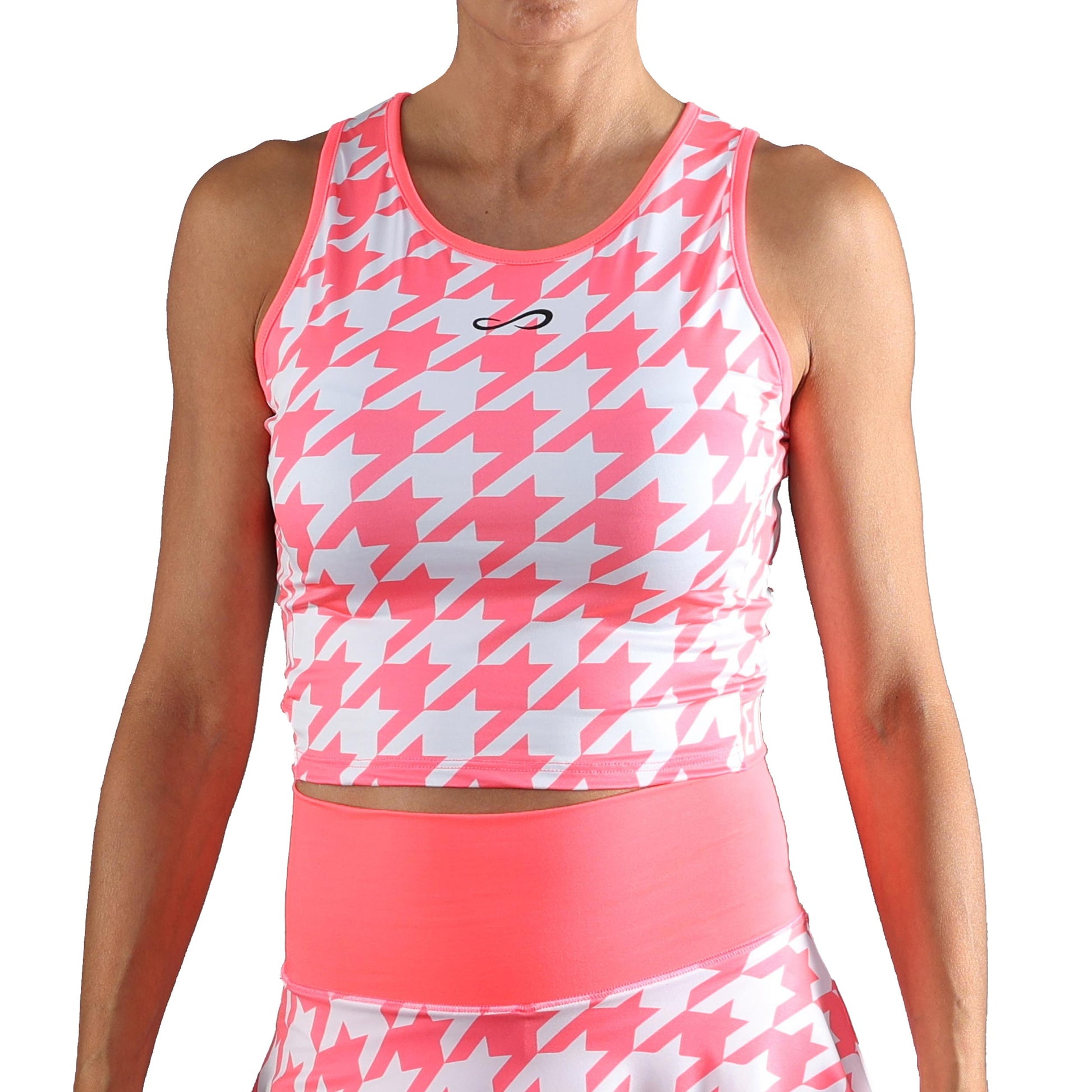 Endless Chill Tanktop Damer-Koral,Hvid