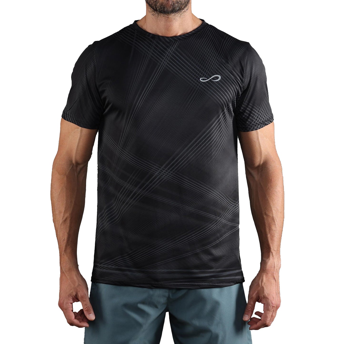 Endless Ace Orbital T-shirt Herrer-Grå