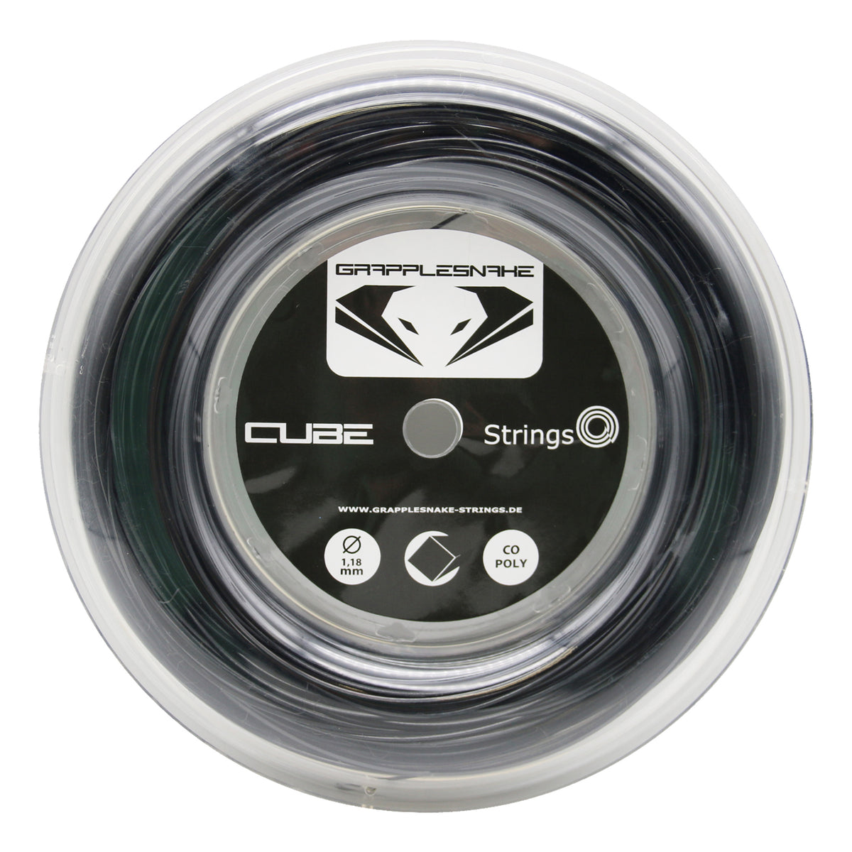 Grapplesnake Cube Strenge, rulle 200m - sort