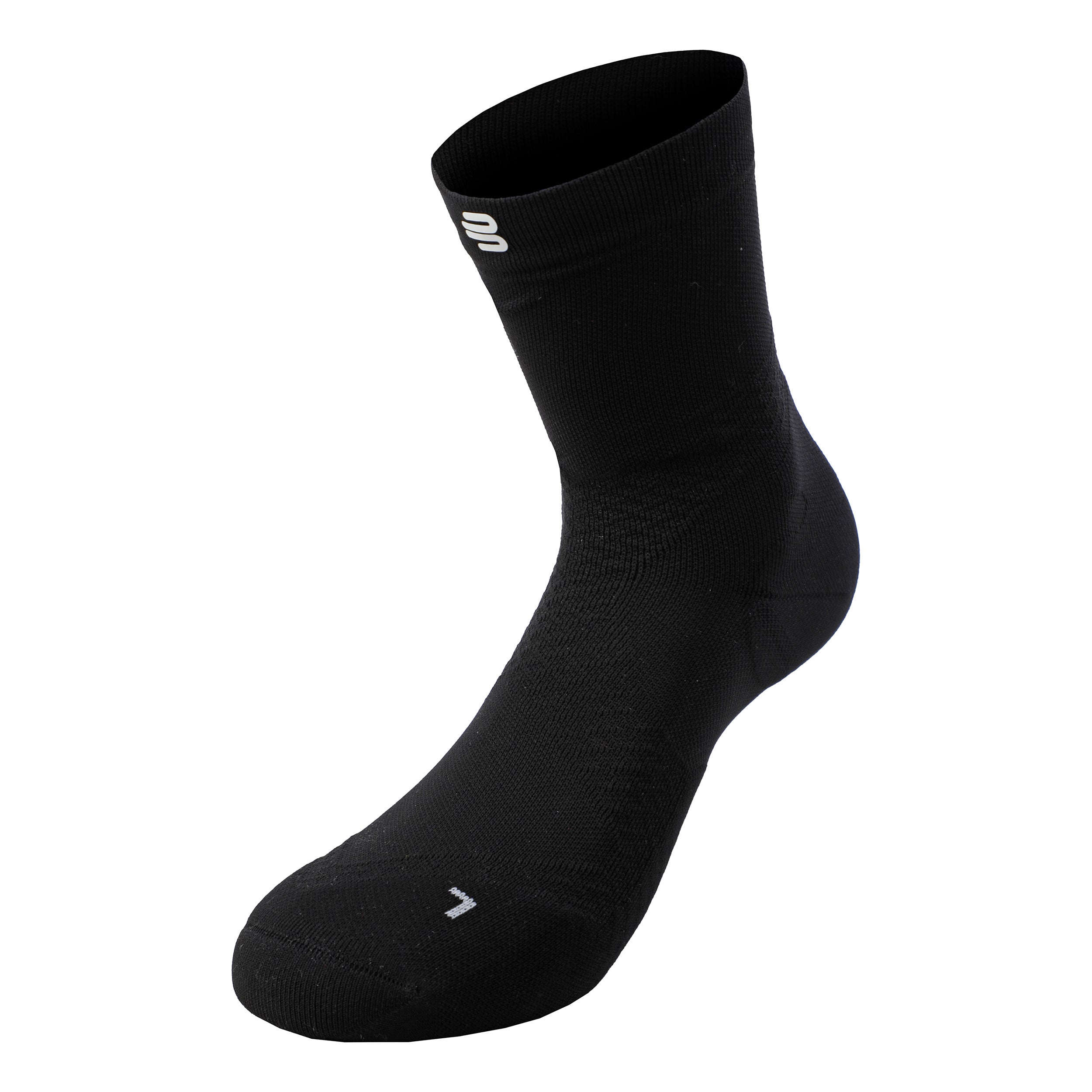 Bauerfeind Ultralight Mid Cut Løbesokker Damer - sort,