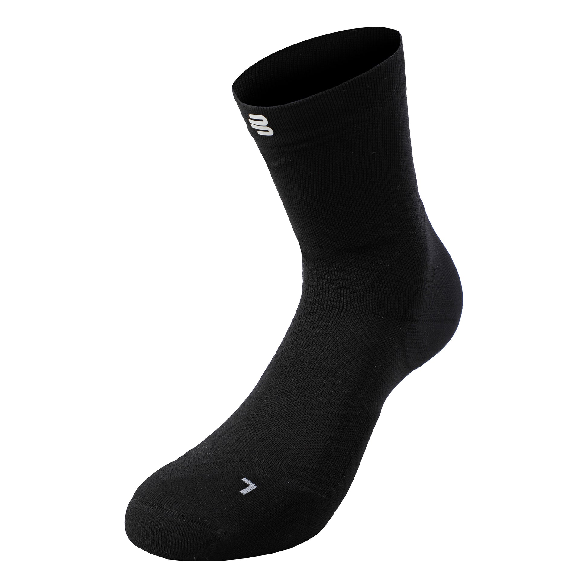 Bauerfeind Ultralight Mid Cut Løbesokker Damer - sort,