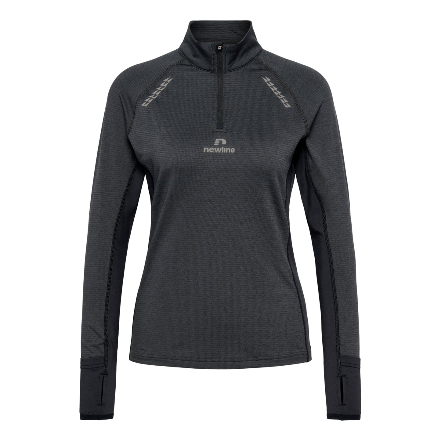 Newline Mesa Half-Zip Løbetop Damer-Sort