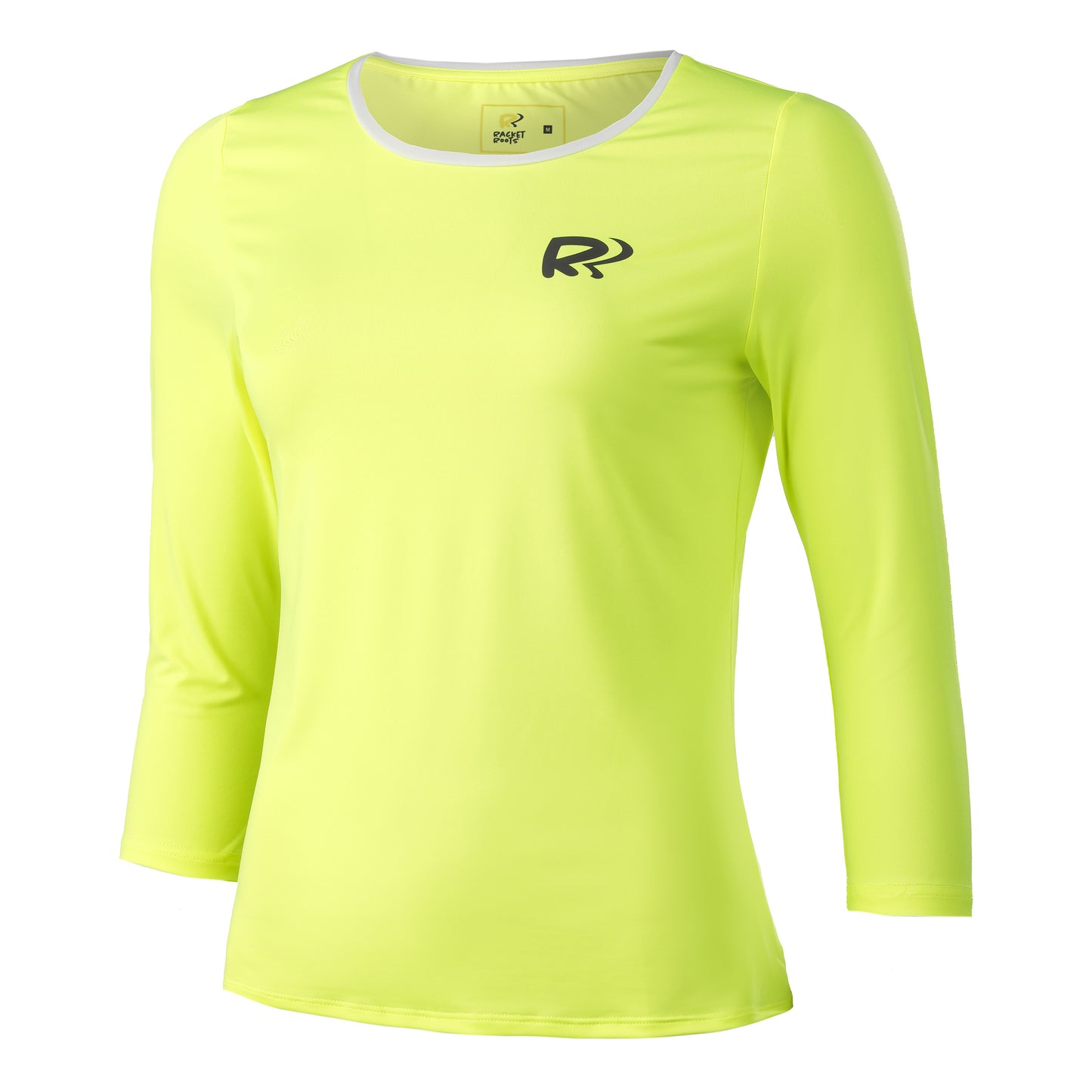 Racket Roots Teamline Shirt,Langærmet Damer-Gul