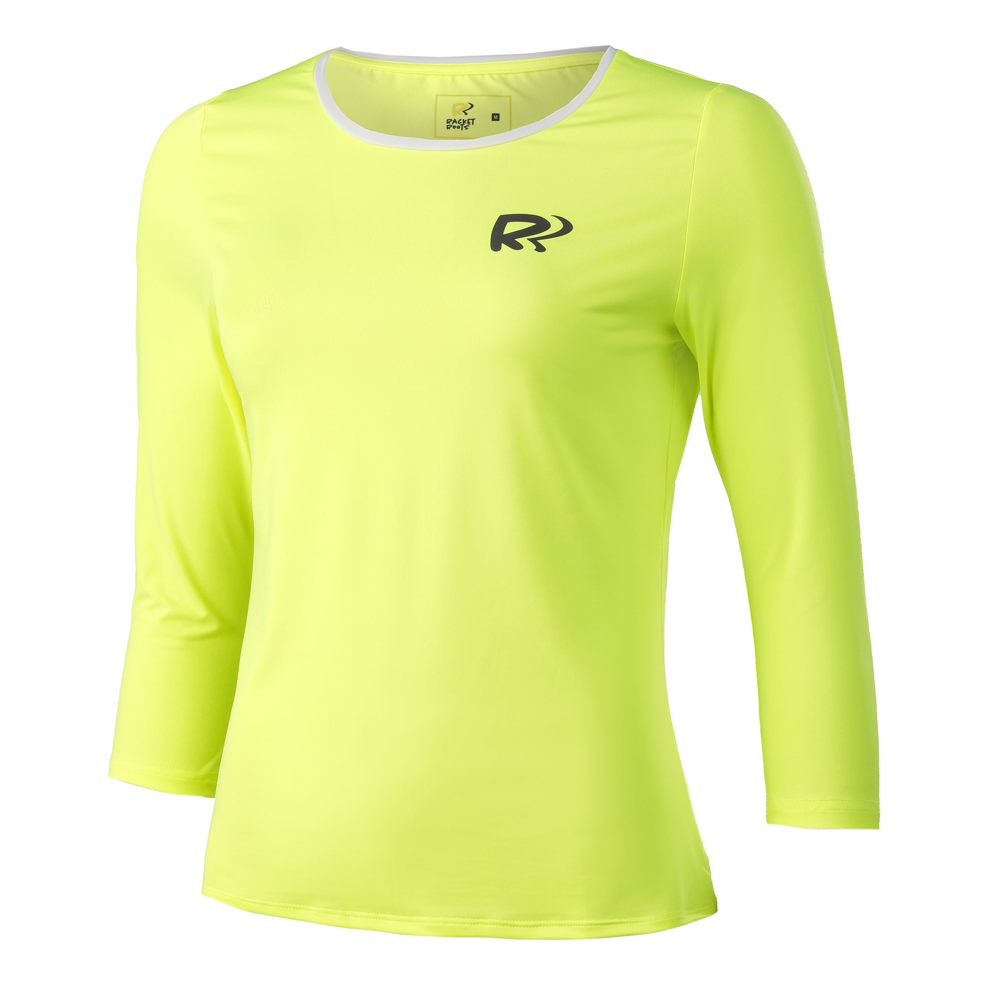 Racket Roots Teamline Shirt,Langærmet Damer-Gul