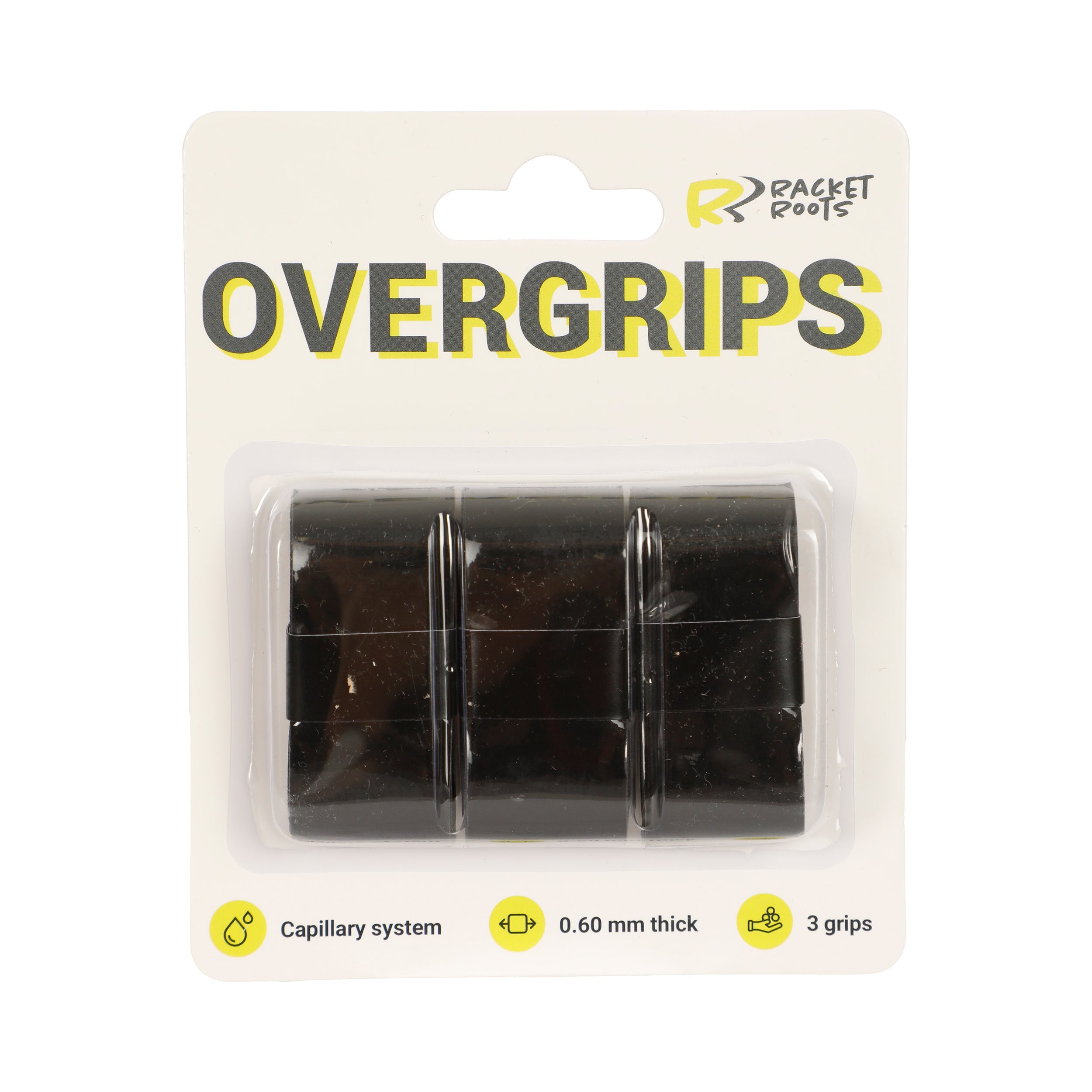 Racket Roots RR Grip Pakke Med 3-Sort
