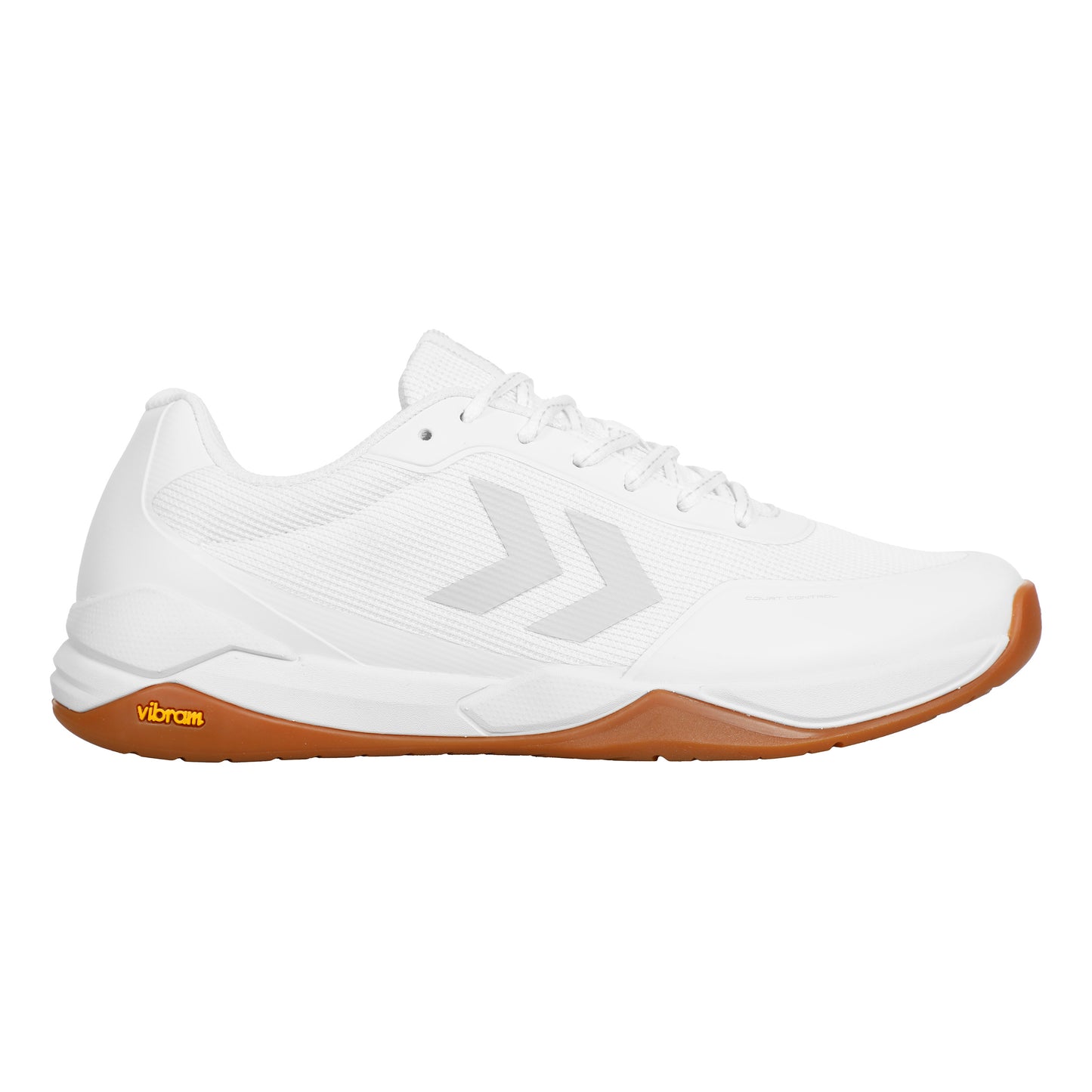 Hummel Court Control Padelsko Herrer - hvid, orange