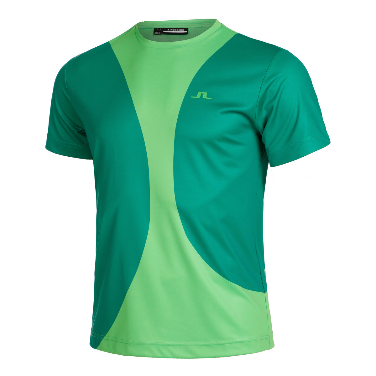 JLindeberg Big Spots T-shirt Herrer - grøn,