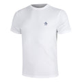 Solid T-shirt Herrer-Hvid