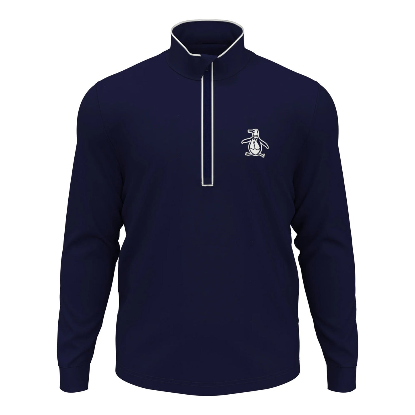 Original Penguin 1/4 Zip Technical Træningsjakke Herrer-Mørkeblå