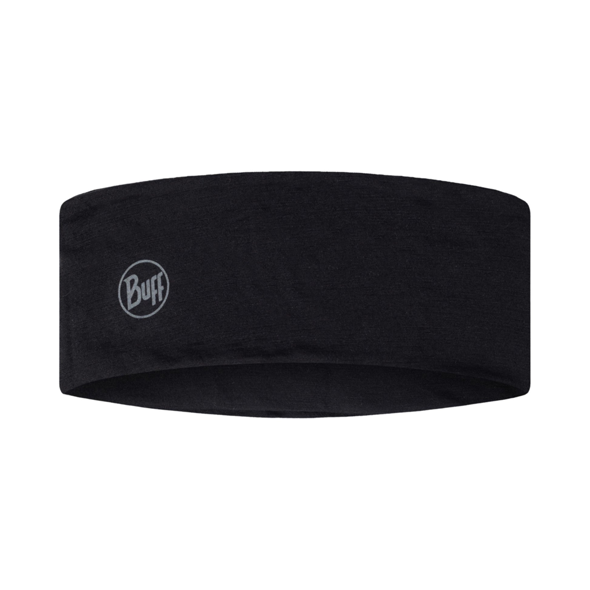 Buff Merino Lightweight Pandebånd Unisex - sort,