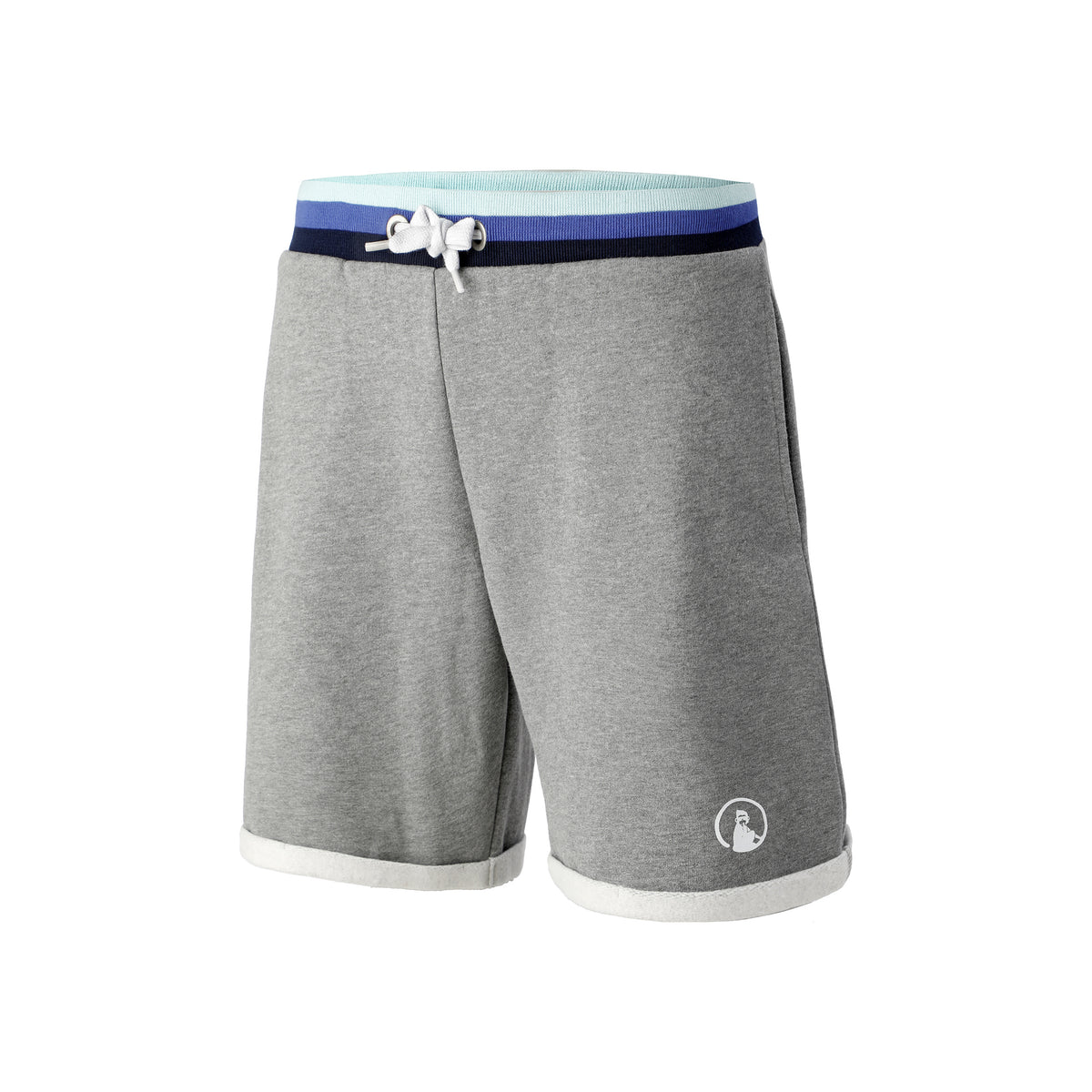 Quiet Please Ocean Cotton Shorts Herrer - grå, blå