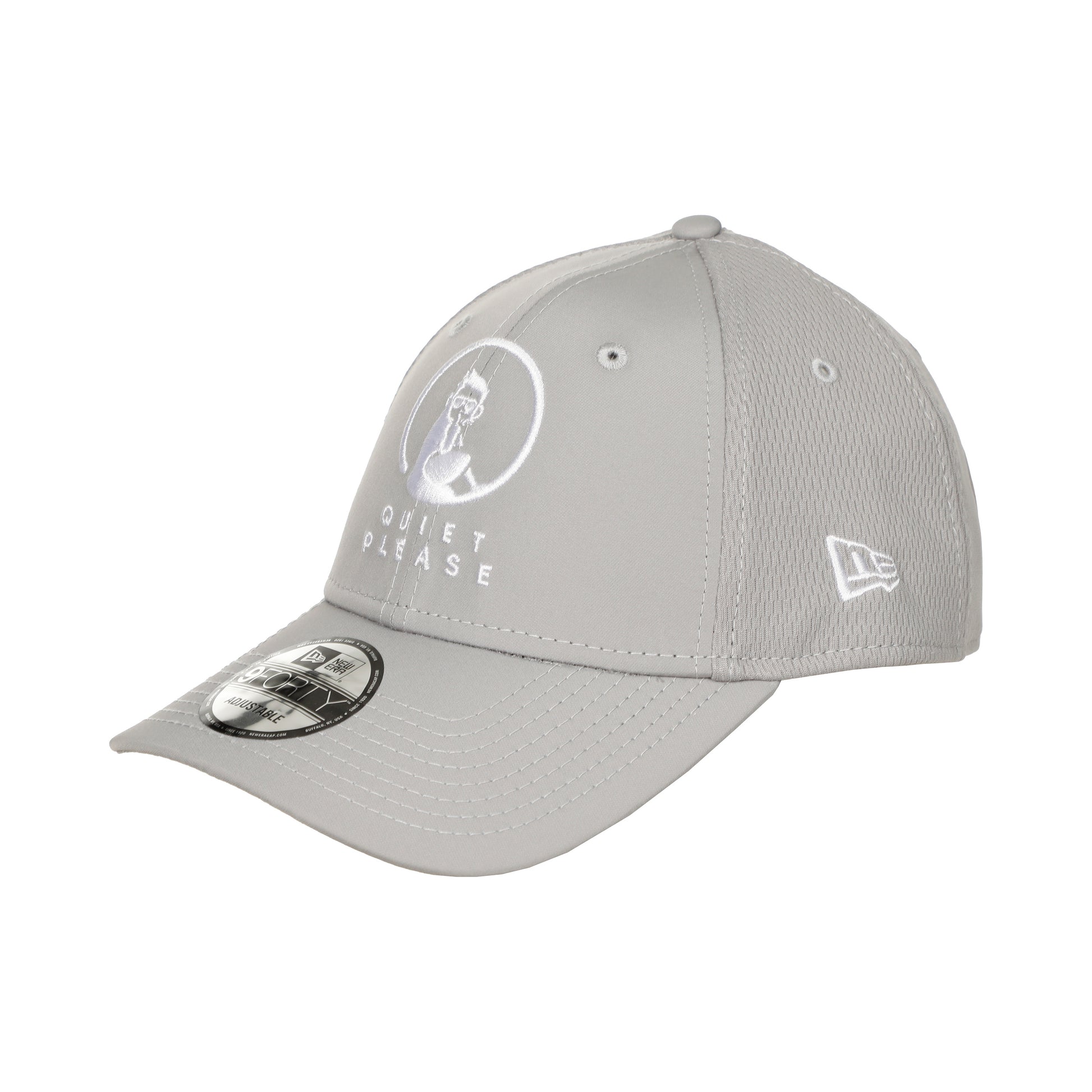 Quiet Please New Era Core 9 Forty Cap-Grå,Hvid