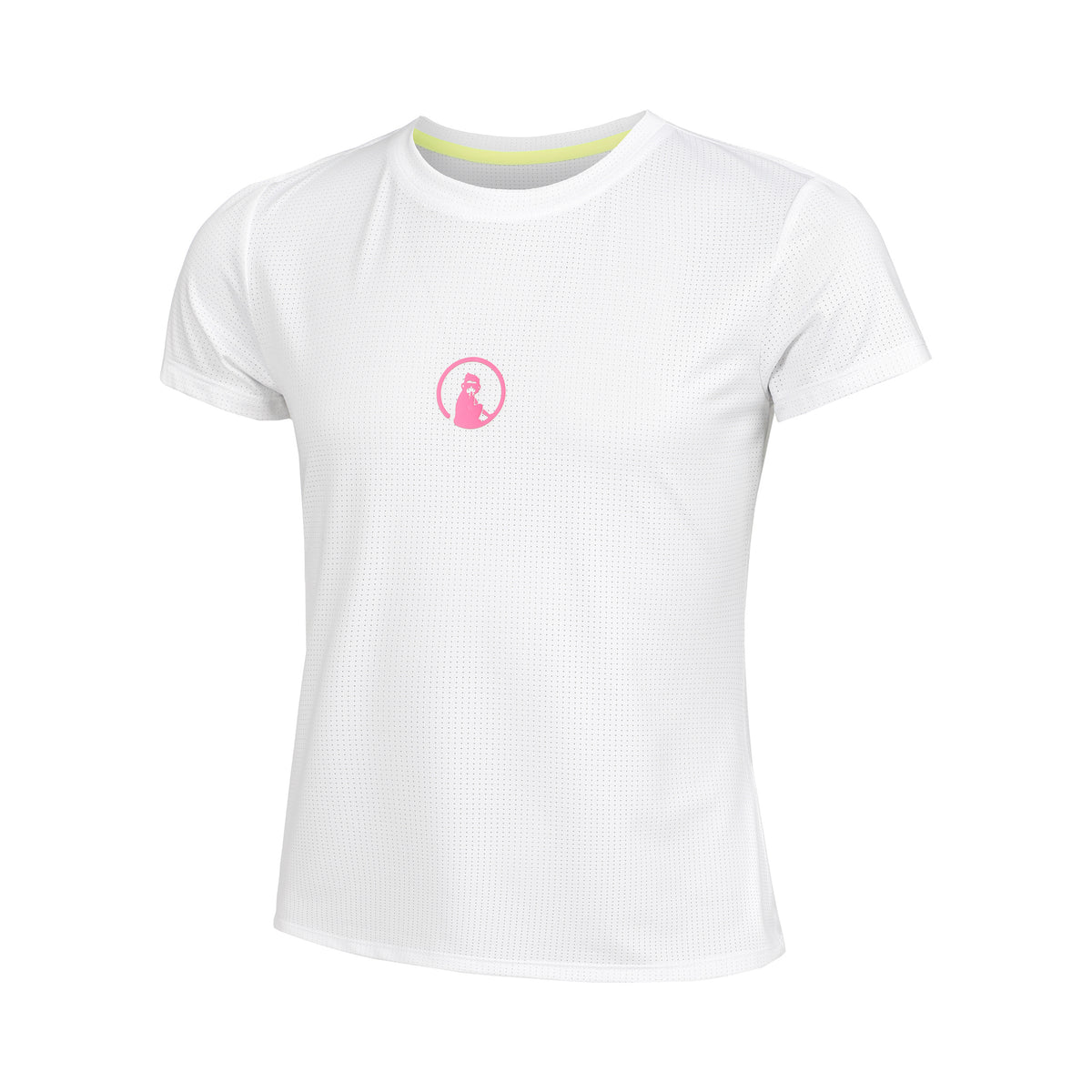 Quiet Please Retriever T-shirt Pige - hvid, pink