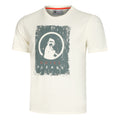 Scraped T-shirt Herrer - hvid, vis