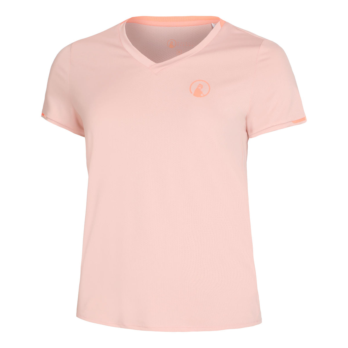 Quiet Please Retriever V-Neck T-shirt Damer - gammel lyserød,