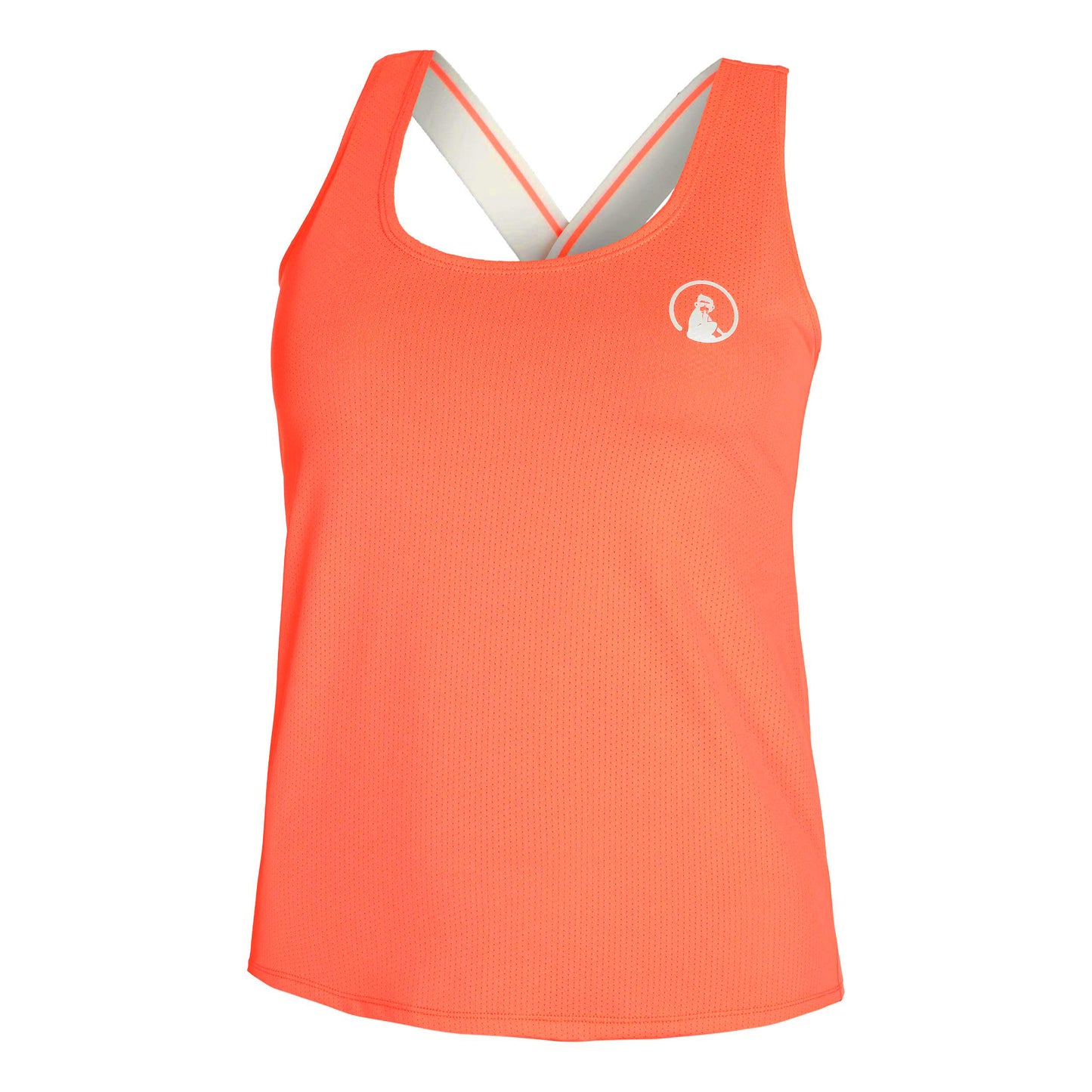 Quiet Please Serve & Volley 2.0 Tanktop Damer - orange,
