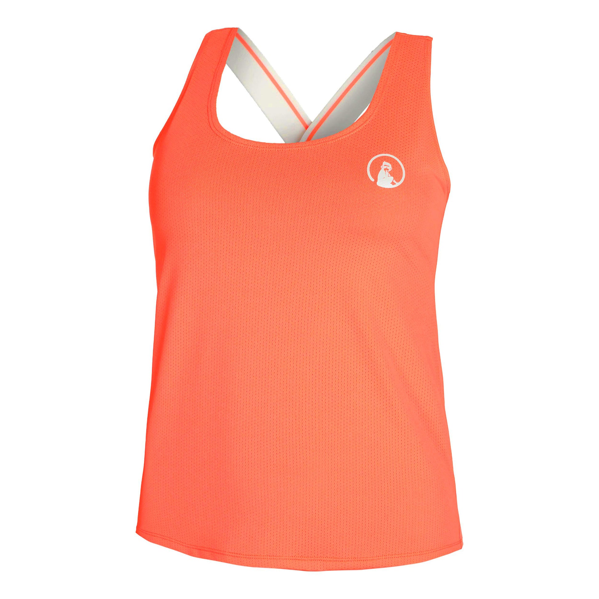 Quiet Please Serve & Volley 2.0 Tanktop Damer - orange,