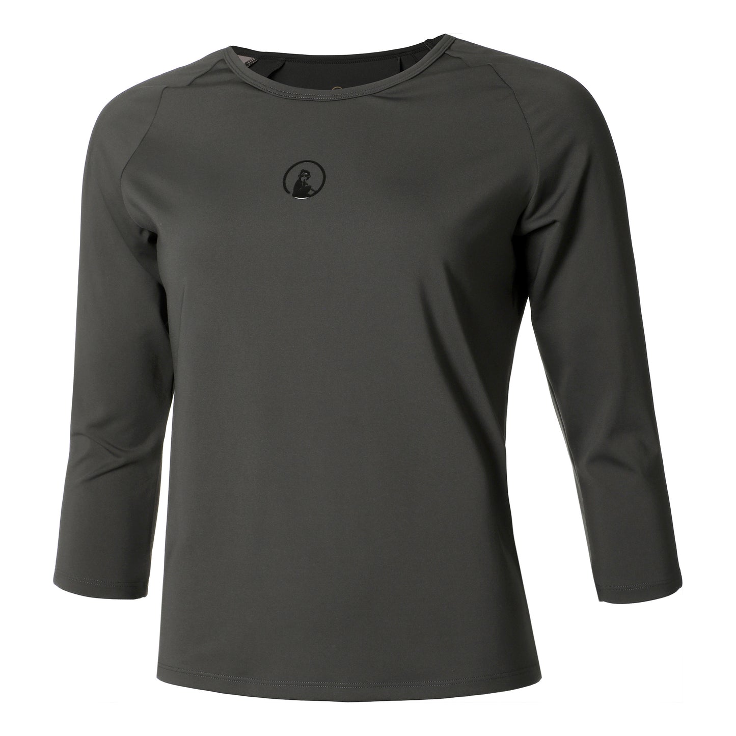 Quiet Please Sparkle Stripe Shirt,Langærmet Damer-Antracit