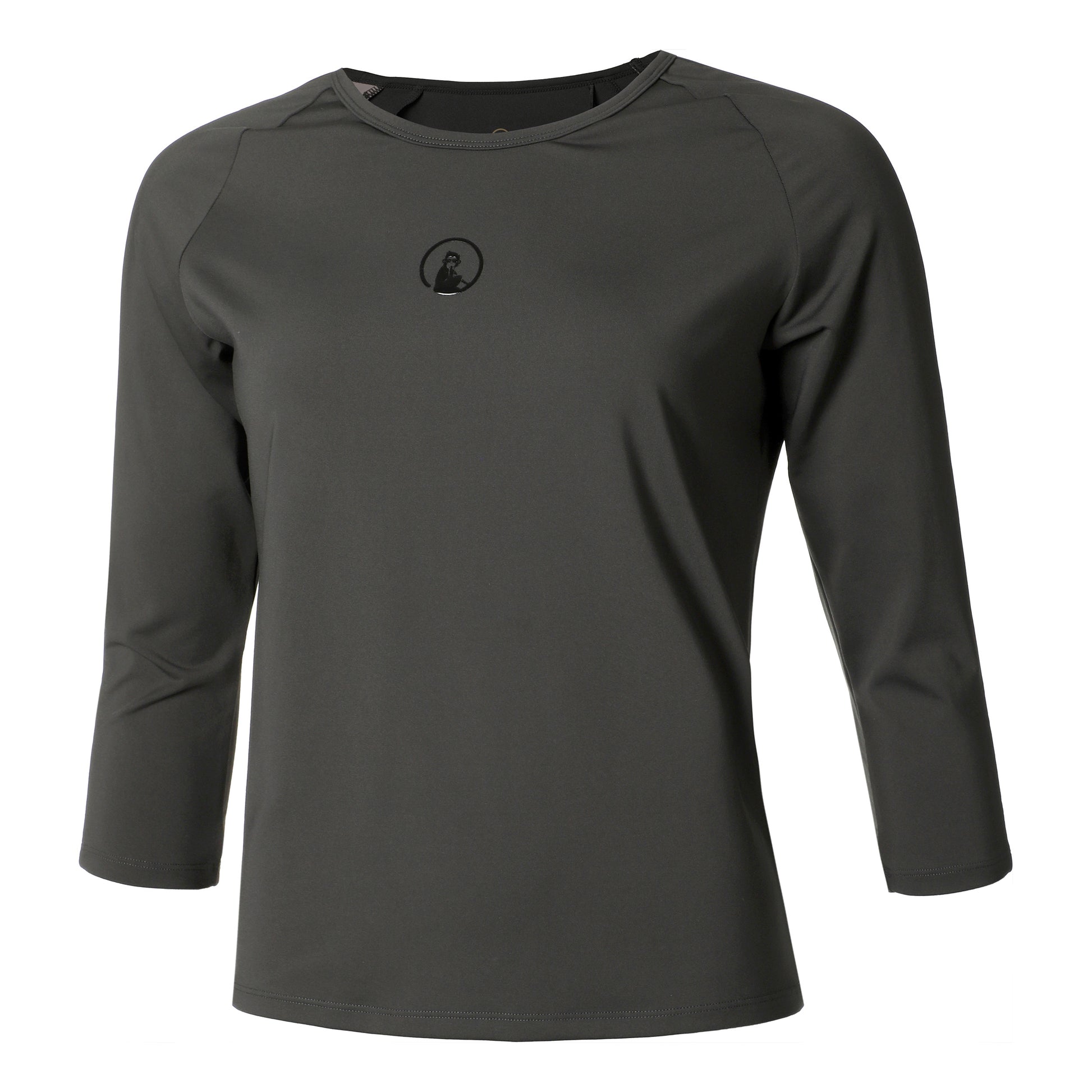 Quiet Please Sparkle Stripe Shirt,Langærmet Damer-Antracit