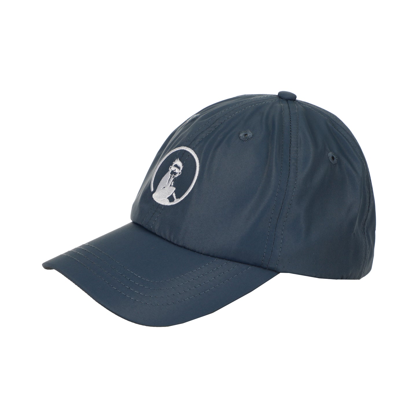 Quiet Please Court Cap Unisex - blå-grå,