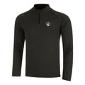 Big Serve 1/4 Zip Shirt, langærmet Herrer - mørkegrå,