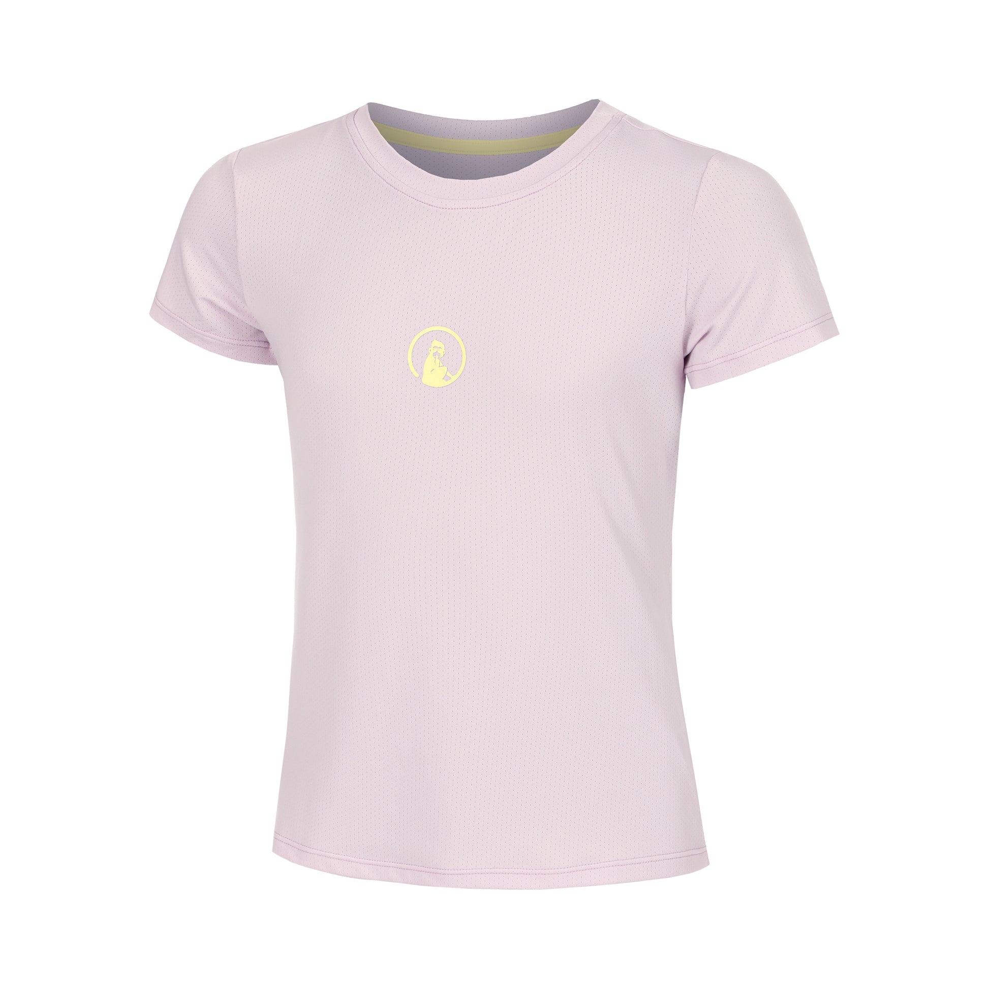 Quiet Please Mind Retriever T-shirt Pige-Syren,Gul