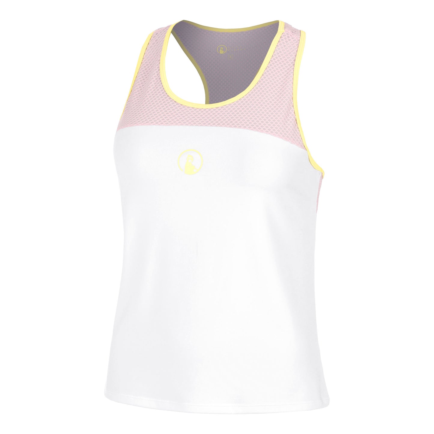 Quiet Please Mind Racerback Tanktop Pige-Syren,Hvid
