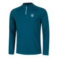 Create Big Serve 1/4 Zip Shirt,Langærmet Herrer-Petrol,Hvid