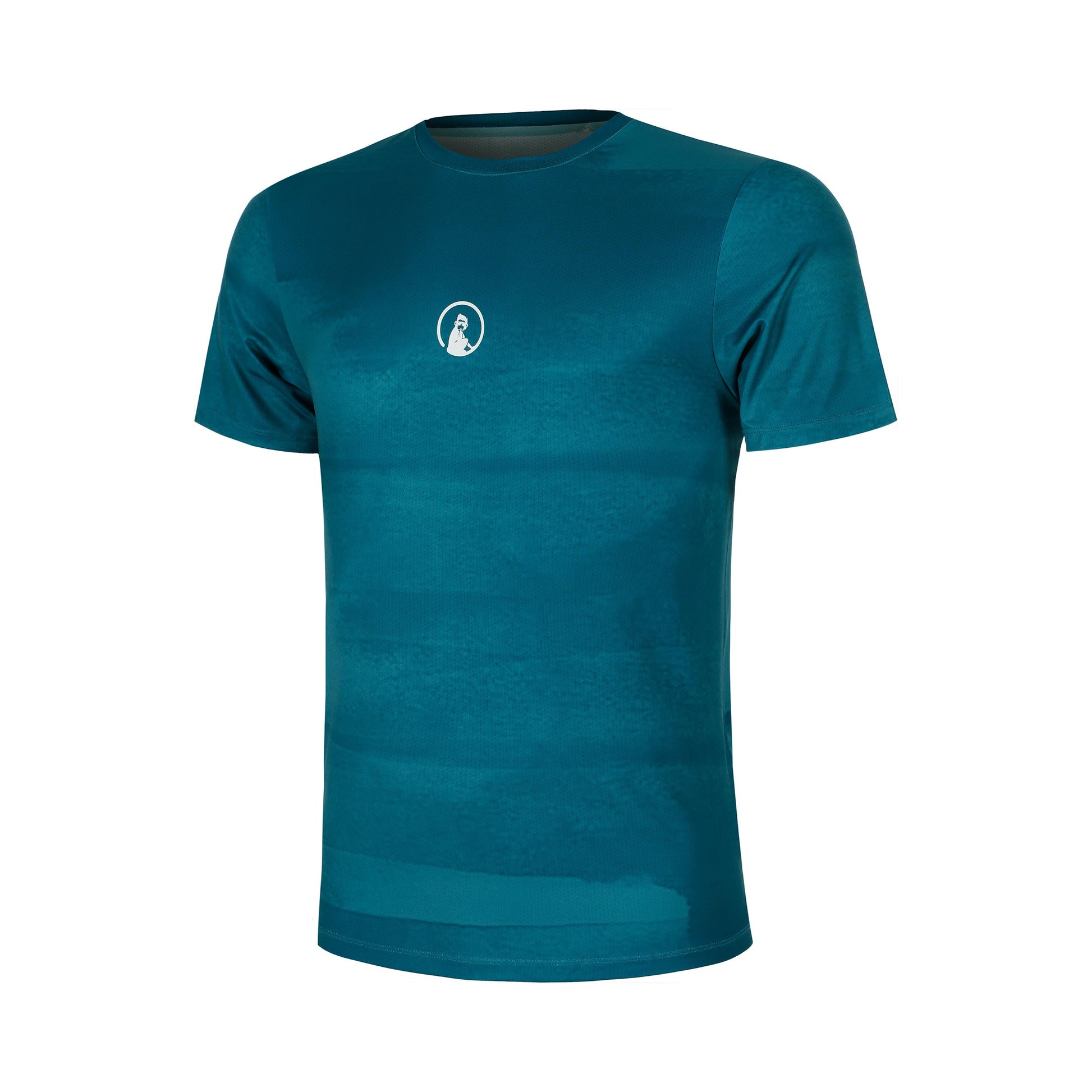 Quiet Please Create Receiver Wipe T-shirt Drenge-Petrol,Hvid