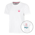 Create Flower T-shirt Damer-Hvid,Flerfarvet