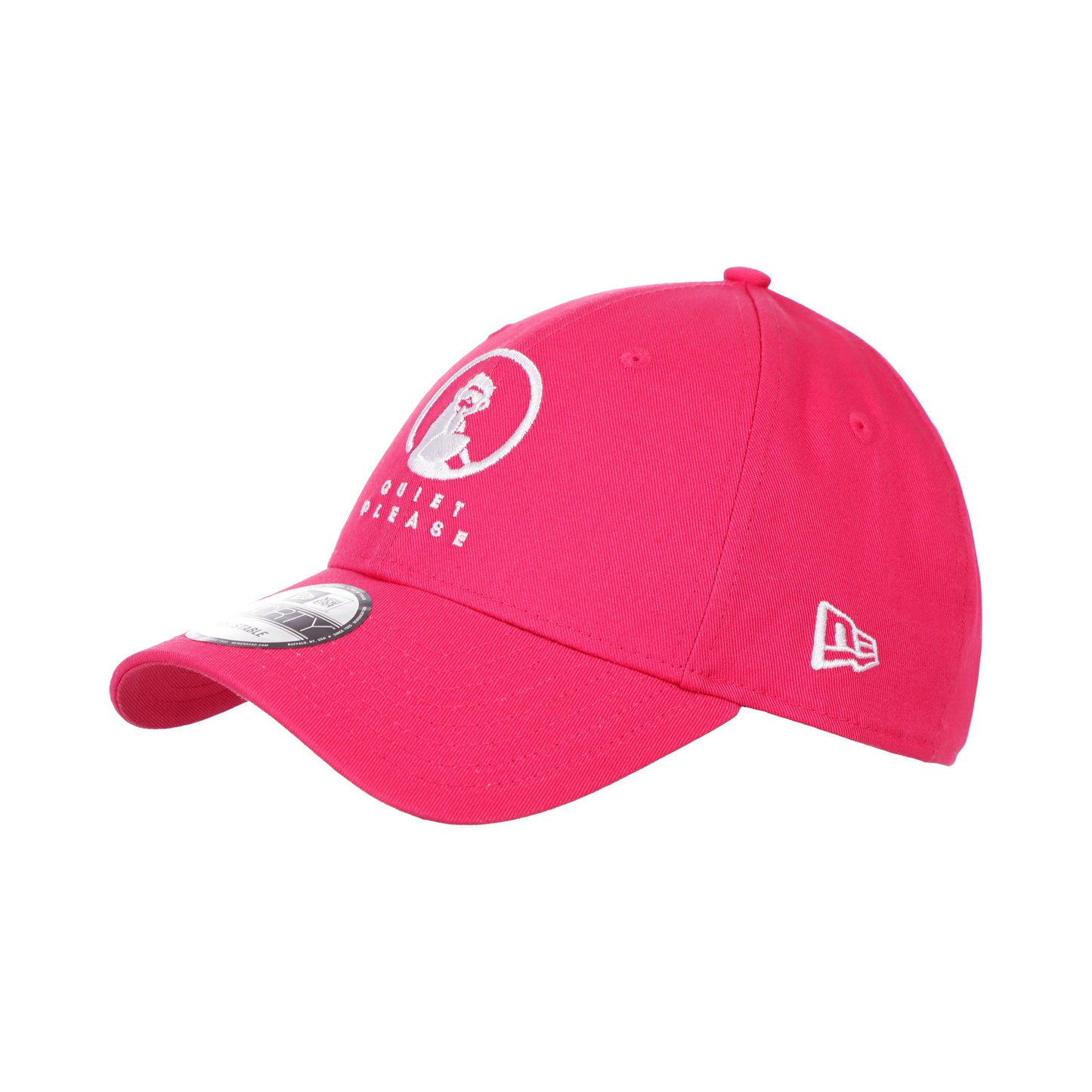 Quiet Please New Era Core 9 Forty Cap-Pink,Hvid
