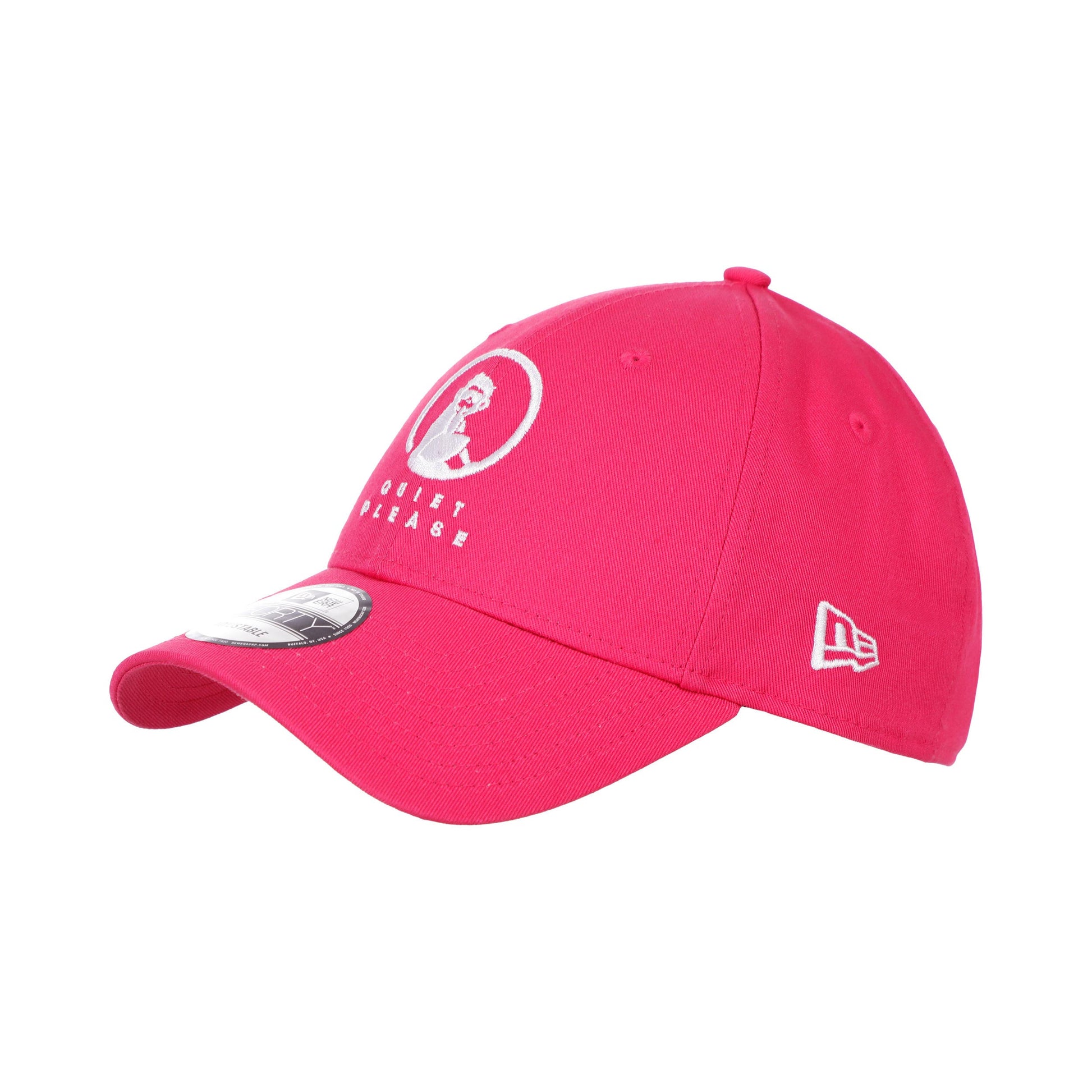 Quiet Please New Era Core 9 Forty Cap-Pink,Hvid