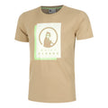Wild Layer T-shirt Herrer-Beige,Neongrøn