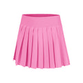 Love Pleated Nederdel Damer - pink, hvid
