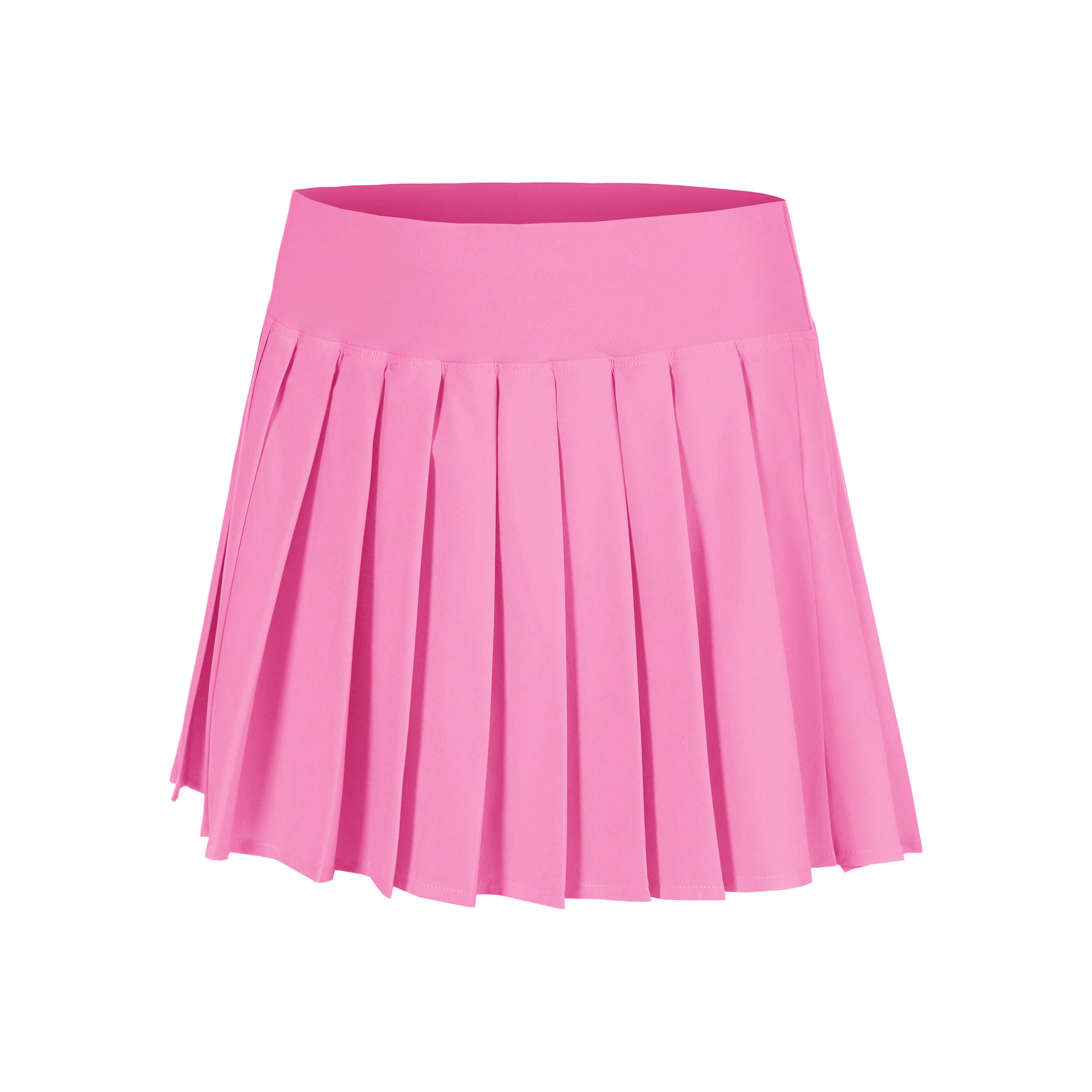 Quiet Please Love Pleated Nederdel Damer - pink, hvid