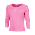 Crush Mixed Shirt, langærmet Pige-pink, hvid