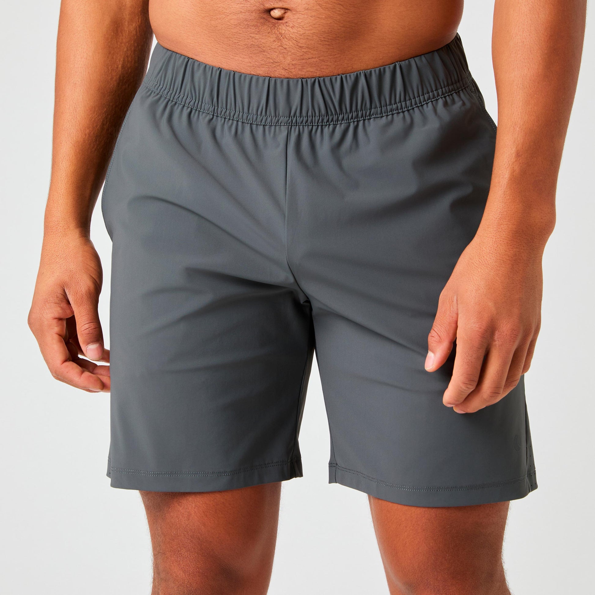 Björn Borg Ace Sports 8 Inch Shorts Herrer-mørkegrå, hvid